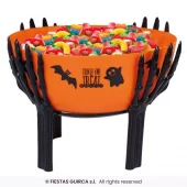 Godteskål trick or treat på stett