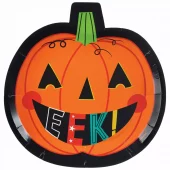 Gresskar halloween pappfat 8pk