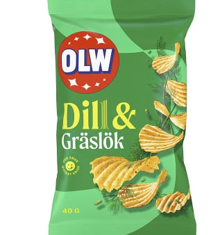 OLW DILL & GRÄSLÖK 40g