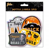 Bottle labels halloween