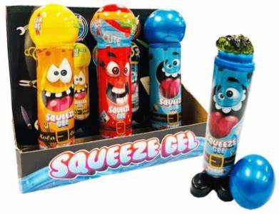 Cocco candy squeeze gel with surprise toy 30g