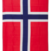 Norsk flagg på pinne 30x40