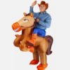 Inflatable ride on horse costume (onesize)