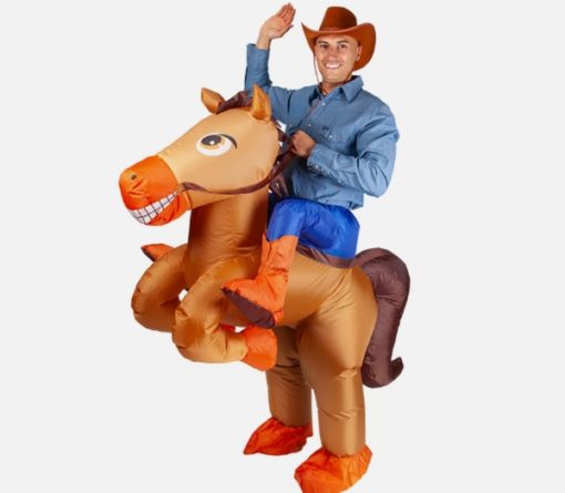 Inflatable ride on horse costume (onesize)