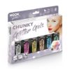 Chunky glitter gels holographic 6 pk