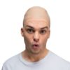 Latex flintskalle (bald cap)