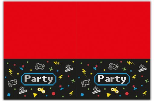 Gaming party plastduk 120x180 cm