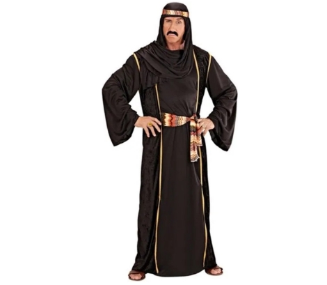 Arab sheik svart XL