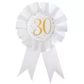 30 år gold age rosette
