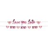 Letter banner Love you lots 1,5m