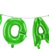Ballong-ord ROAR grønn 41cm høy