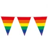 Giant flagbanner rainbow 10 m