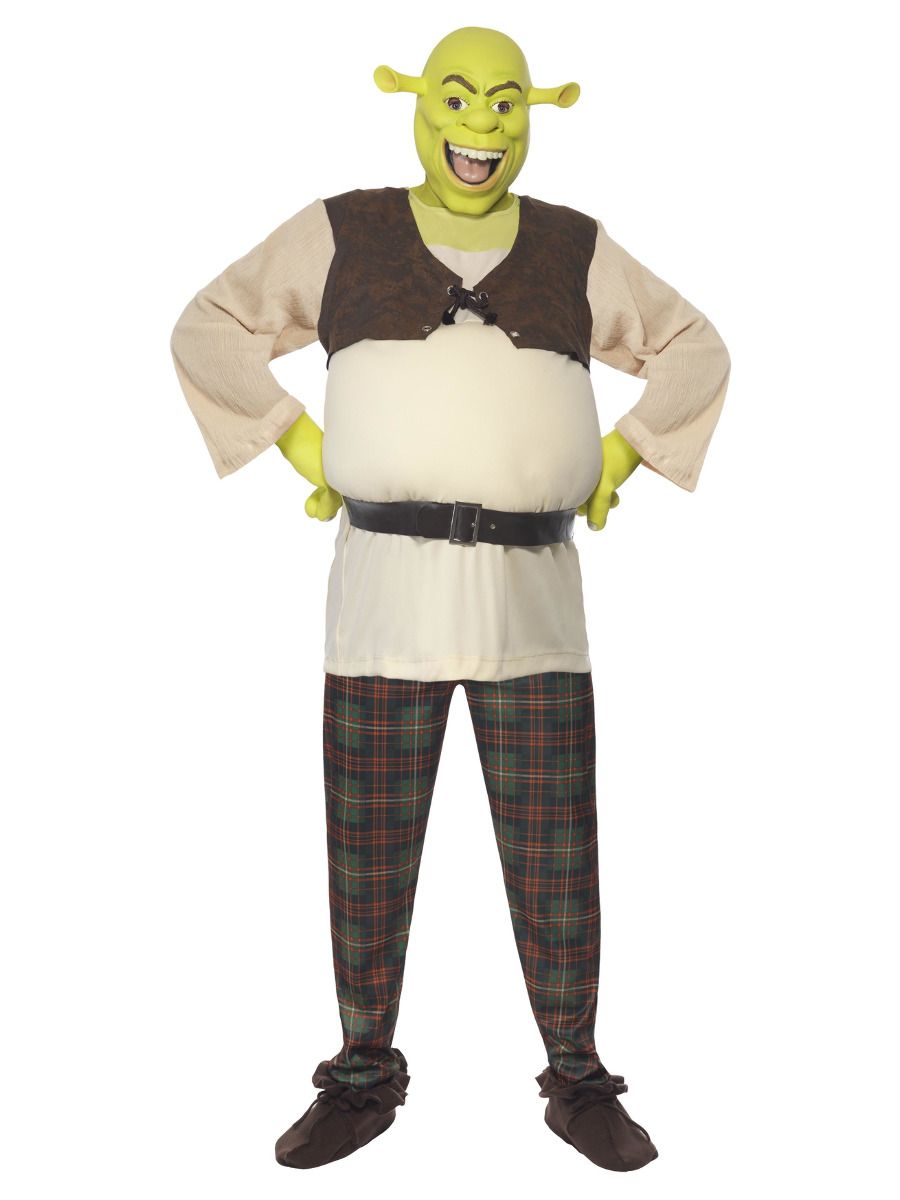 Shrek kostyme M