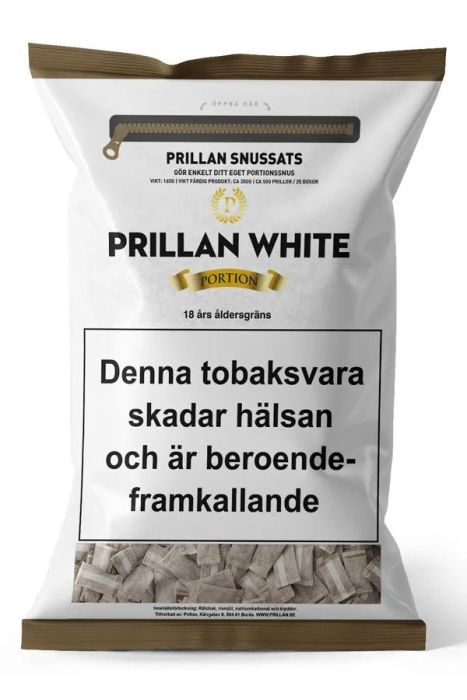 Prillan All White Hot Tropic S3 (400 stk)