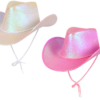 Cowboyhatt pink iridescent