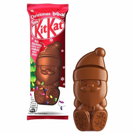 KitKat bar santa