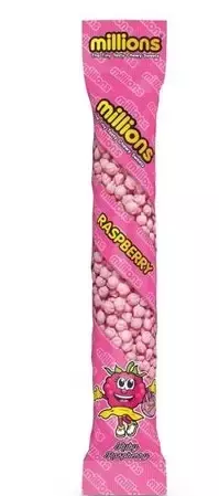 Millions raspberry tube