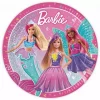 Barbie pappfat 23cm 8pk