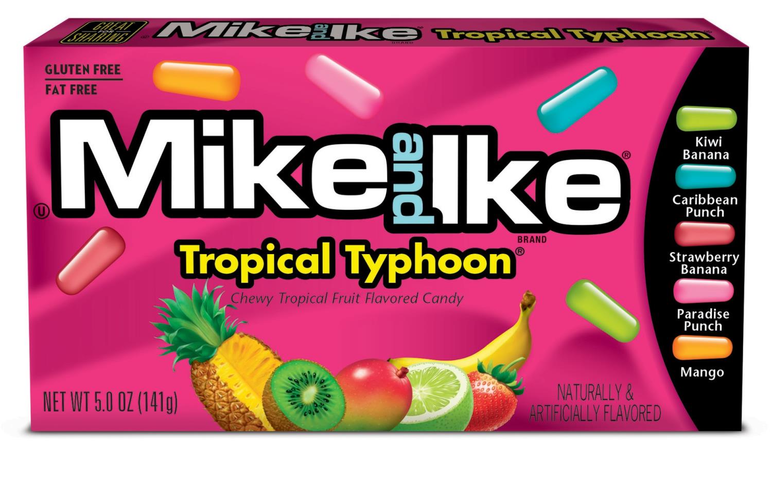 Mike & Ike tropical typhon 141gr
