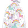 Cellofanposer unicorn 20pk