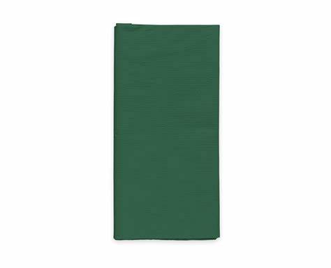 Papirduk mørkegrønn 120x180 cm