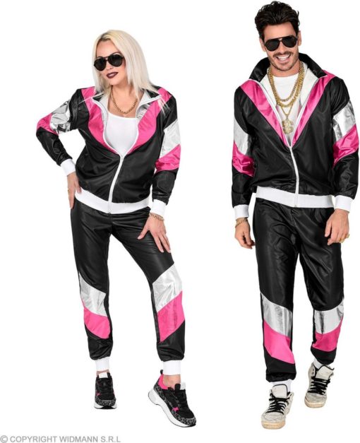 80s shining party tracksuit S