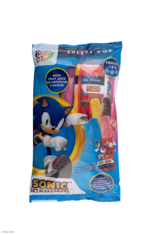 Sonic freeze pop 10pk