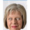 Pappmaske Theresa May