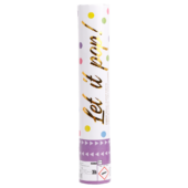 Konfettikanon flerfarget 28cm