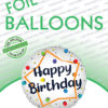 Happy birthday kalas folieballong