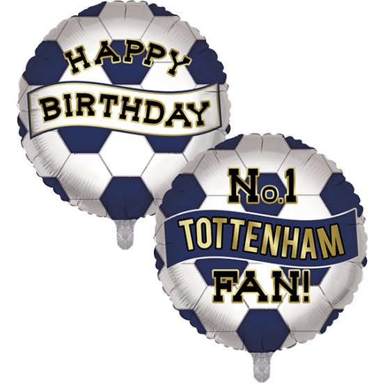 Tottenham bursdag folieballong