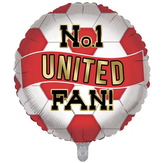 Unitedfan bursdag folieballong