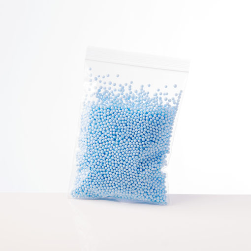 Foam beads sky blue 10gr