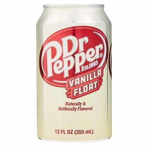 Dr pepper vanilla float 355ml