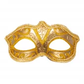 Maskerademaske venetian gold