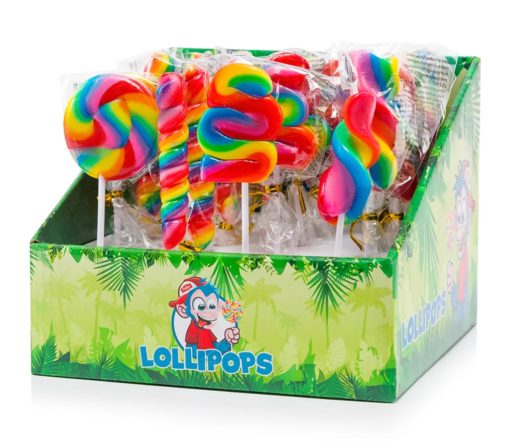 Lollipops mini-lollipops ass rainbow 17g