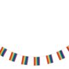 Rainbow banner 4m 11 flagg