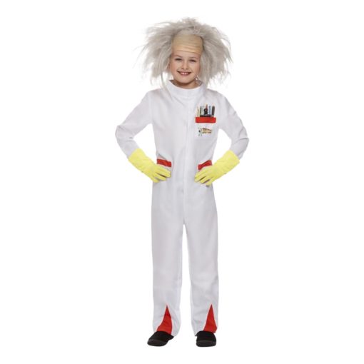 Back to the future Doc costume M (7-9 år)