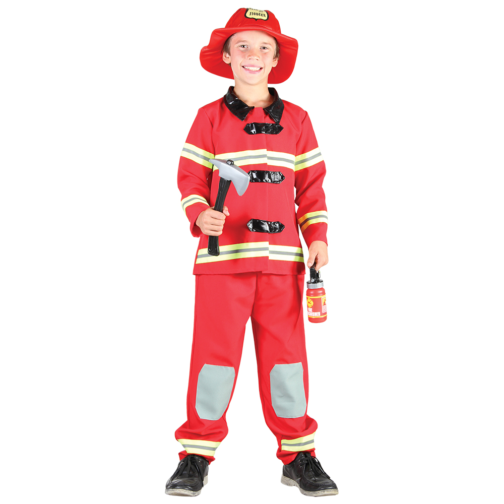 Fire fighter brannmannkostyme 122/134