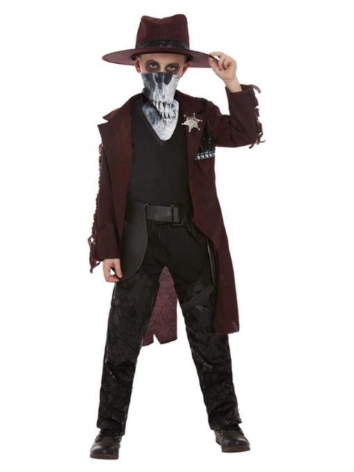 Deluxe Dark Spirit Western Cowboy M (8-10 år)