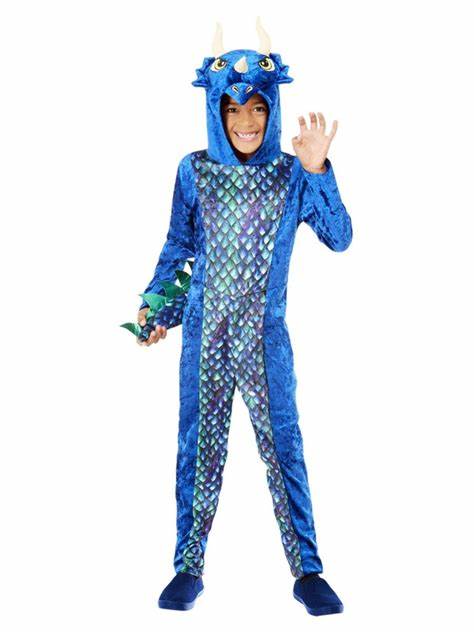 Dinosaur onesie L (10-12 år)