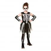Skelebones kostyme str. 3-4 år