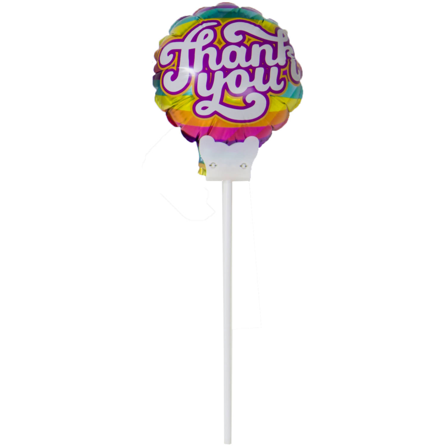 Mikroballong med kort Thank you
