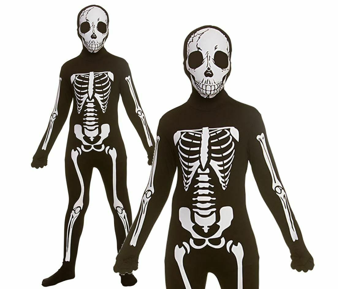 Skeleton skinz 8-10 år