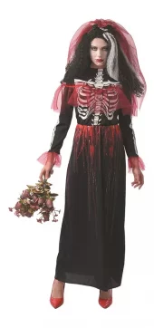 Skeleton bride str.S/M