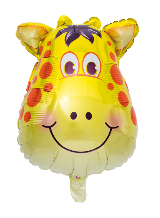 Folieballong giraff 44x54cm