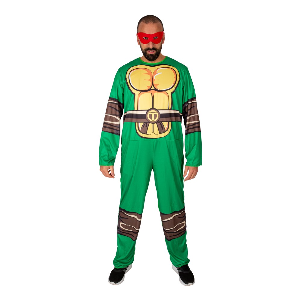 Ninja turtle kostyme voksen (onesize)