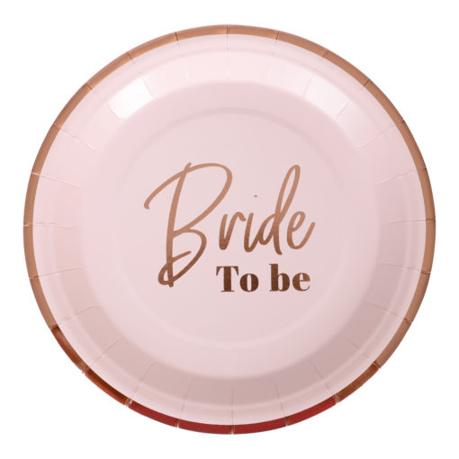 Bride to be pappfat 9pk