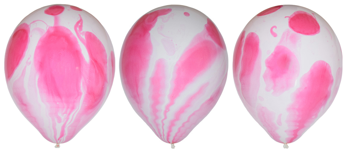 6pk ballonger marble pink