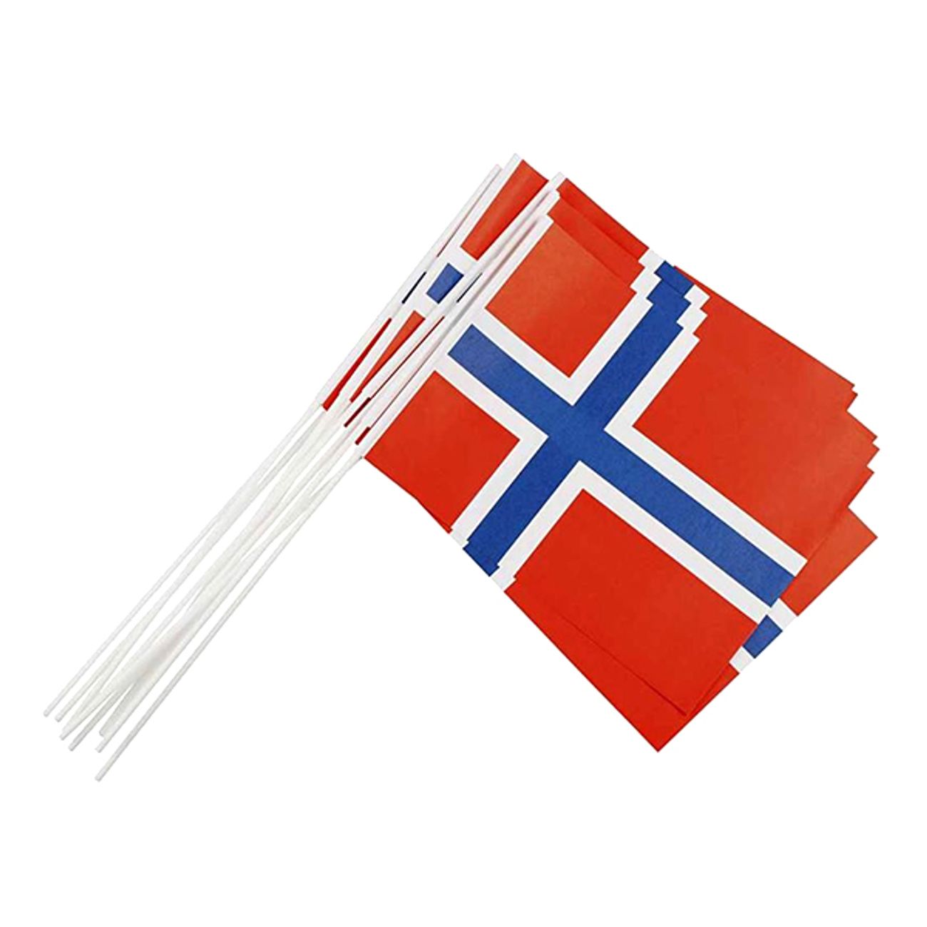 Papirflagg norge 27x20cm